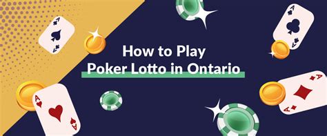 Poker Lotto Ontario .
